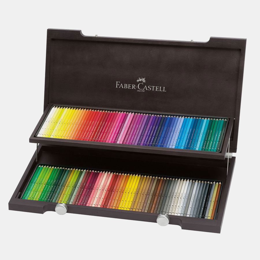 Stock 5 Pacchi Colori Faber Castell Pastelli Matita da 24+6 Temperino Originali 
