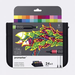 pennarelli Winsor Newton promarker Student Designer Pellegrini Brera Milano