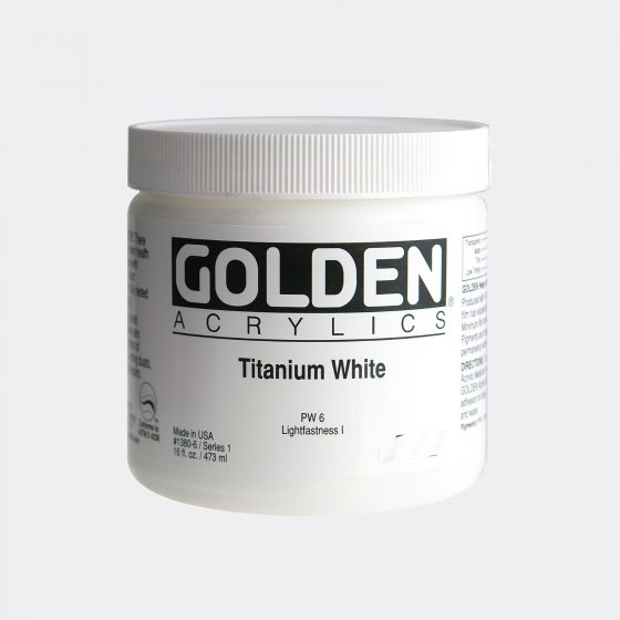 Golden Fluid Acrylic Colours 473ml Pellegrini Brera Milano