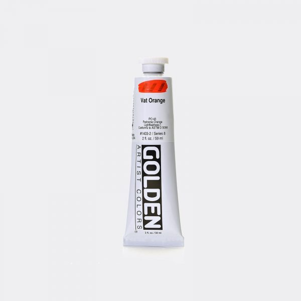 Golden Fluid Acrylic Colours 59ml Pellegrini Brera Milano