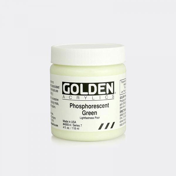 colori acrilici Golden Acrylic Fluorescent Phosphorescent 118ml Pellegrini Brera Milano