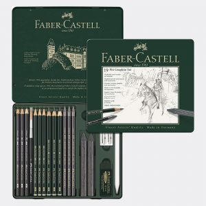 Artemia - Belle arti, decorazione ed hobby - FC110072 - CASSETTA IN LEGNO  COLOR WENGE' CON 72 MATITE COLORATE POLYCHROMOS FABER CASTELL - Faber  Castell