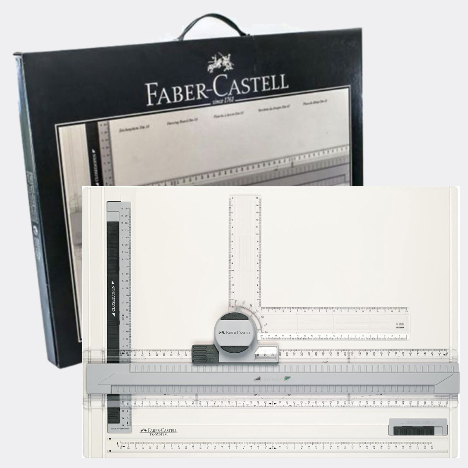 Tavolo da disegno Faber Castell TK-System DIN A4 o A3 - Pellegrini