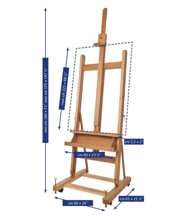 Cavalletto da Studio Mabef M/06