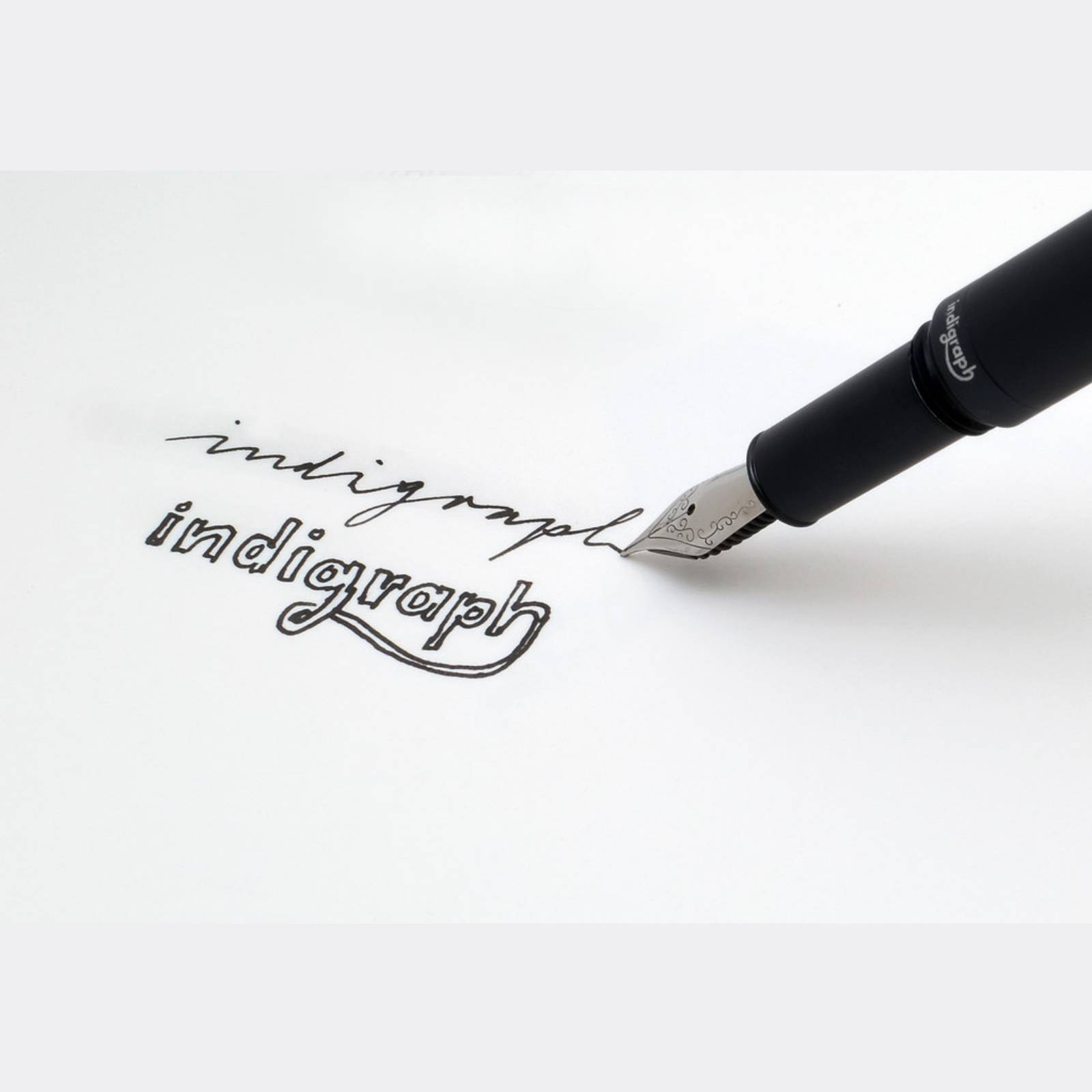 Penna stilografica ricaricabile INDIGRAPH con riserva d’acqua